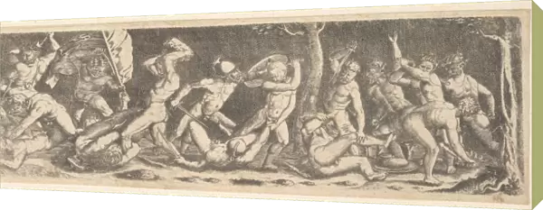 Battle Banner copy early 16th century Engraving
