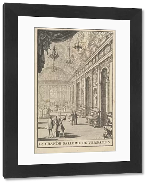 Galerie des Glaces Versailles 1684 Etching fourth state