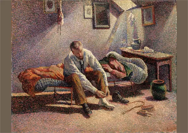 Morning Interior 1890 Oil canvas 25 1  /  2 x 31 7  /  8