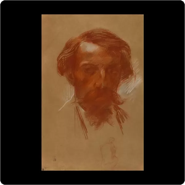 Drawings Prints, Drawing, Self-Portrait, Artist, Jean-Baptiste Carpeaux, French