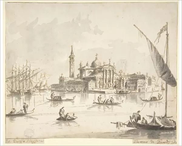 Island San Giorgio Maggiore Venice 1764-1835