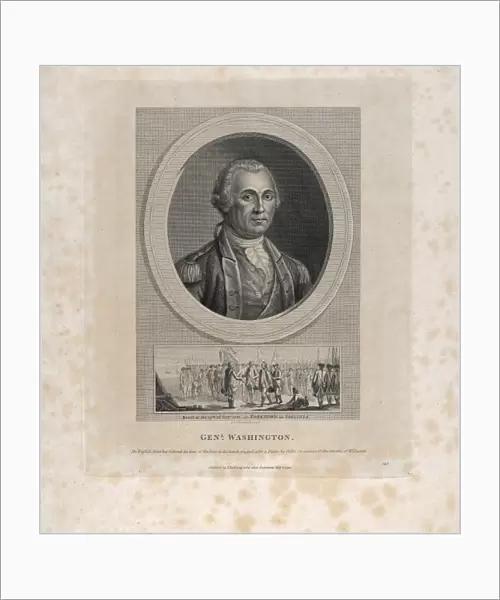 Drawings Prints, Print, General Washington, Publisher, Artist, Sitter, Thomas Holloway