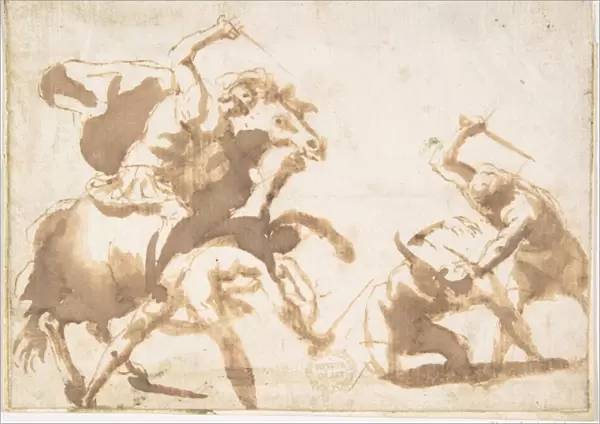 Horsemen Three Foot Soldiers Battle 1624-63