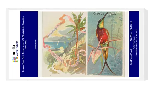 Crimson Topaz Birds Tropics series N38 Allen & Ginter Cigarettes