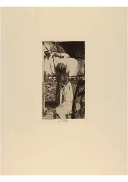Drawings Prints, Print, Doll, Artist, Paul-Albert Besnard, French, Paris 1849-1934 Paris
