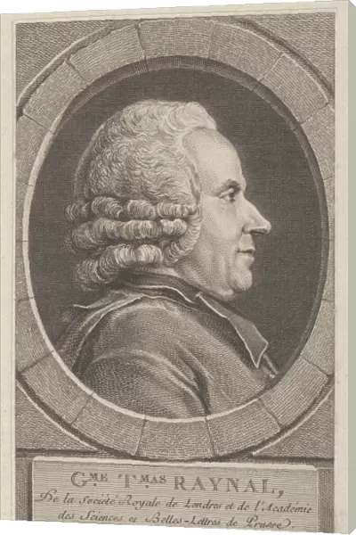 Portrait Guillaume-Thomas Raynal 1773 Etching