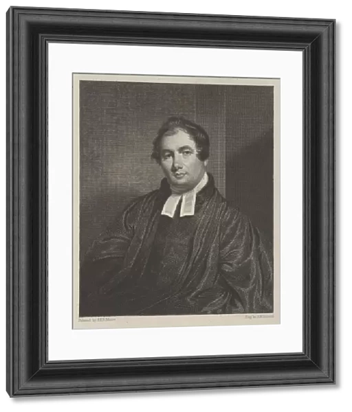 Rev William Buell Sprague 1834 Engraving second state