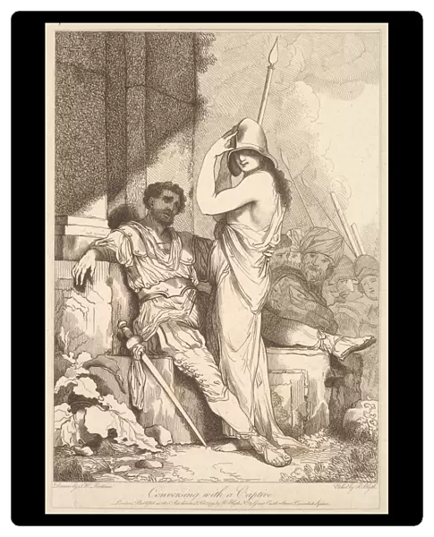 Conversing Captive November 15 1779 Etching Sheet