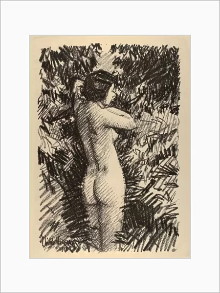 Drawings Prints, Print, Nude, Artist, Childe Hassam, American, Dorchester, Massachusetts