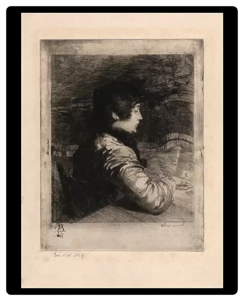 Drawings Prints, Print, Madame Besnard, Artist, Paul-Albert, French, Paris 1849-1934 Paris
