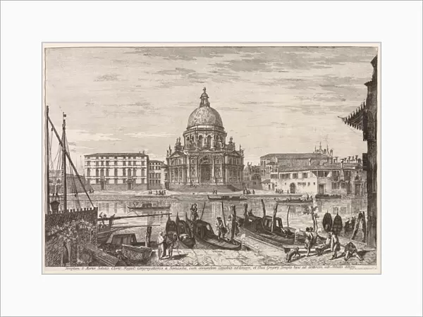 Views Venices M Della Salute 1741 Michele Marieschi