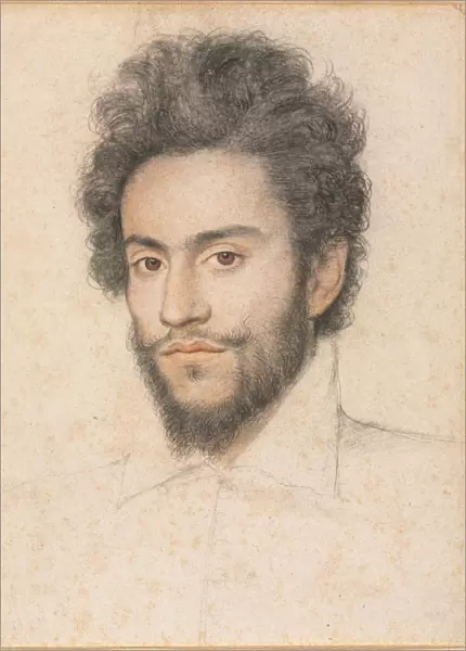 Young Man Beard 17th century Attributed Francois Quesnel