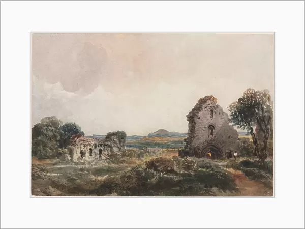 Neath Abbey 1840s Peter De Wint British 1784-1849