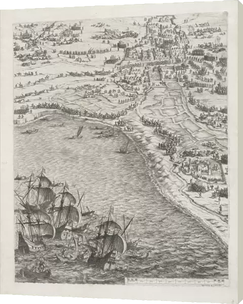 Siege La Rochelle Plate 12 1628-1630 Jacques Callot