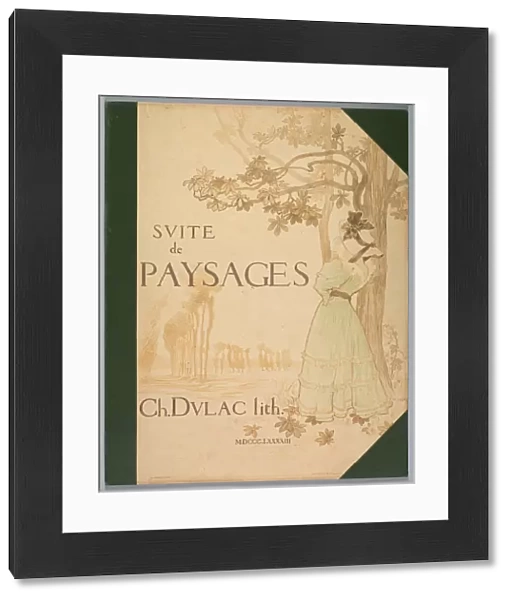 Suite de Paysages Cover 1892-1893 Charles Marie Dulac
