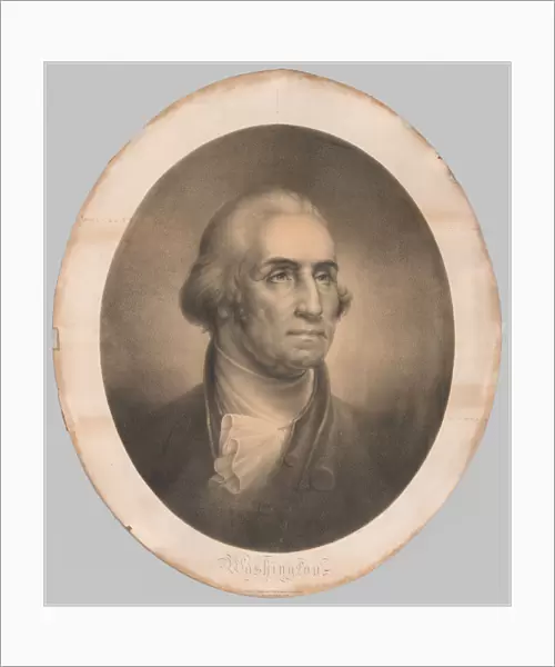 Head George Washington 1856 Rembrandt Peale American