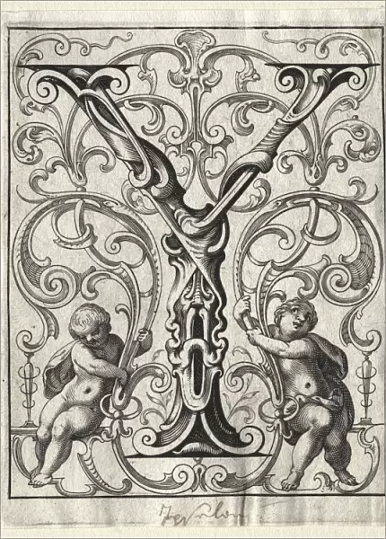 New ABC Booklet Y 1627 Lucas Kilian German 1579-1637