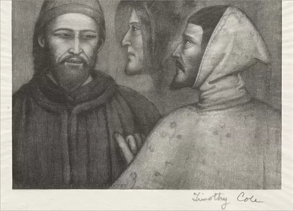 Old Italian Masters Three Heads 1885 Timothy Cole