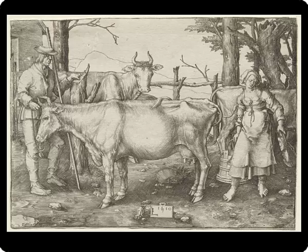 Milkmaid 1510 Lucas van Leyden Dutch 1494-1533
