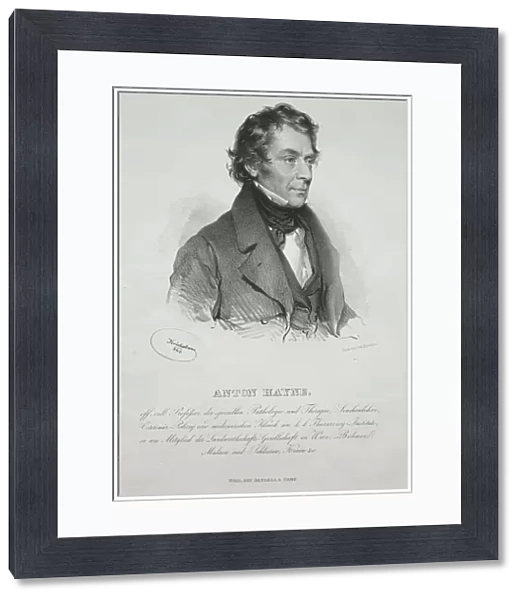 Portrait Dr Anton Hayne 1840 Joseph Kriehuber