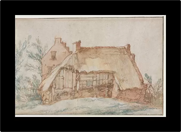 Peasants Cottage recto 1600 Abraham Bloemaert