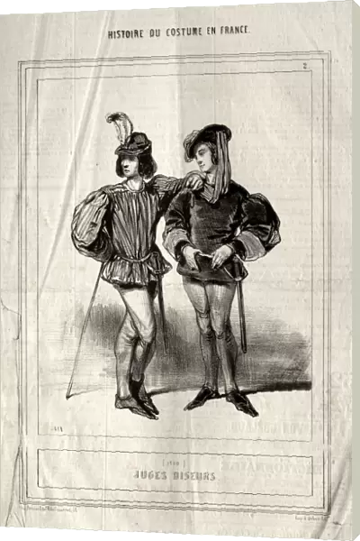 Histoire du Costume en France Juges diseurs 1843