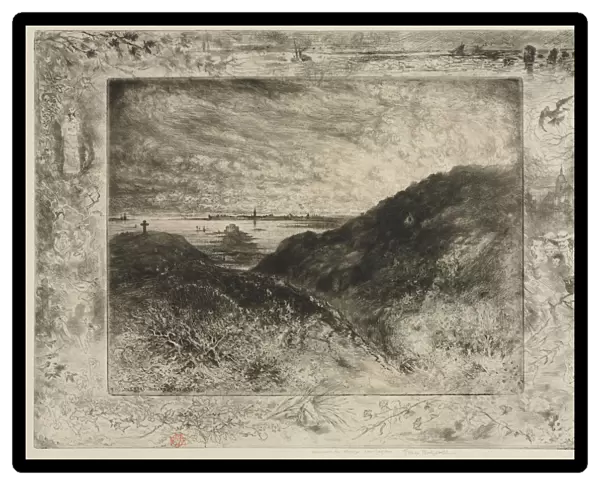 Cliff Bay Saint-Malo 1886-1890 Felix Hilaire Buhot