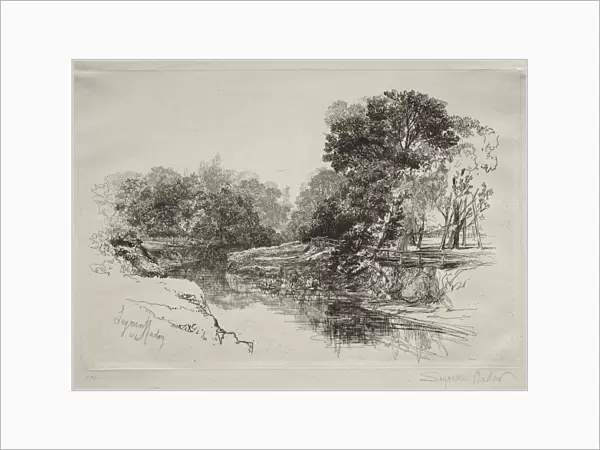 River Ireland 1864 Francis Seymour Haden British