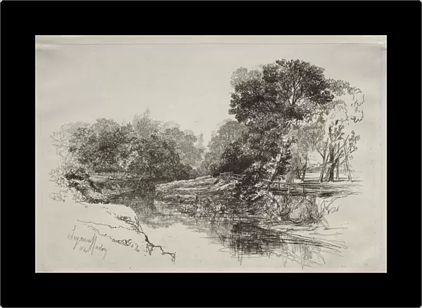 River Ireland 1864 Francis Seymour Haden British