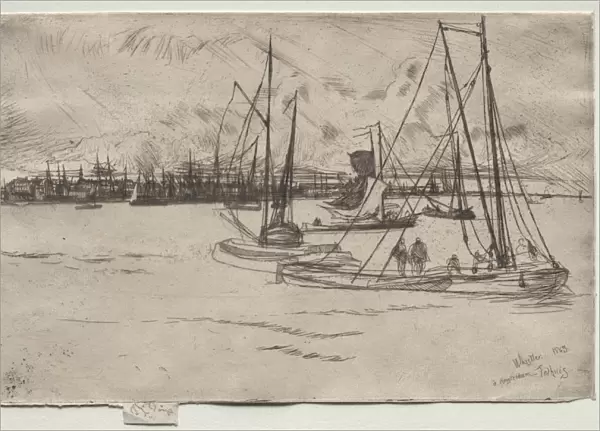 Amsterdam Tolhuis 1863 James McNeill Whistler