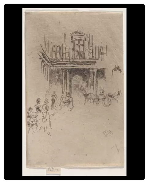 Corner Palais Royal James McNeill Whistler American