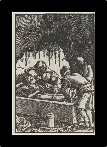 Fall Redemption Man Burial Christ 1515 Albrecht Altdorfer