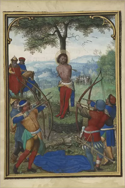 Martyrdom Saint Sebastian Simon Bening Flemish