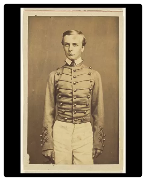 Union soldier standing Charles DeForest Fredricks