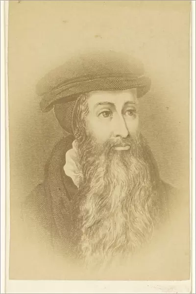 John Knox copy painting A Elliott Scottish active 1860s