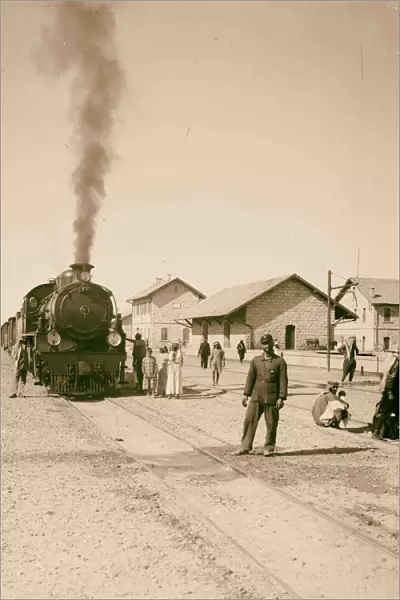 Petra Transjordan Railroad station el-Ma 1900