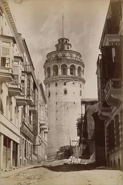 Tower Galata Constantinople Abdullah Freres