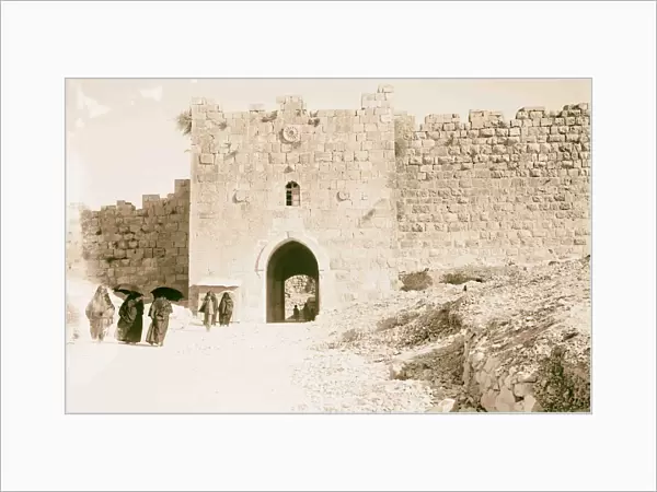 Herod Gate 1898 Middle East Israel Palestine