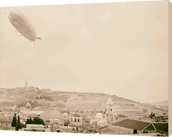 Graft Graf Zeppelin Jerusalem 1931 Israel