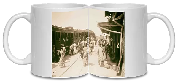 Railroad station Homs 1898 Syria Ḥimṣ