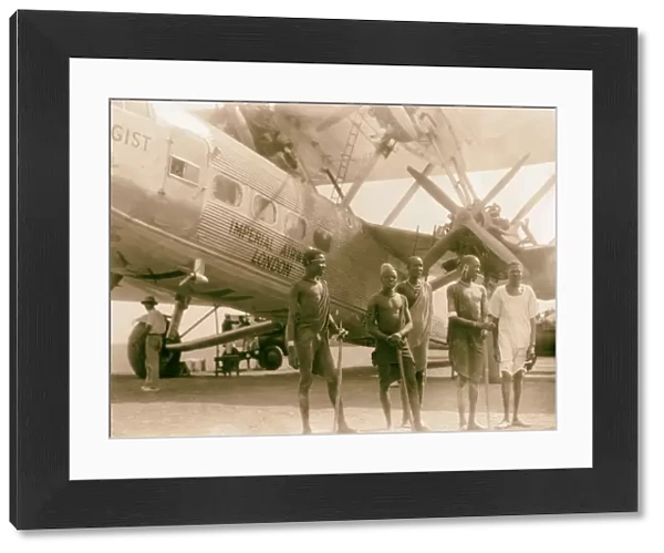 Sudan Malakal Shiluks plane 1936 Malakāl