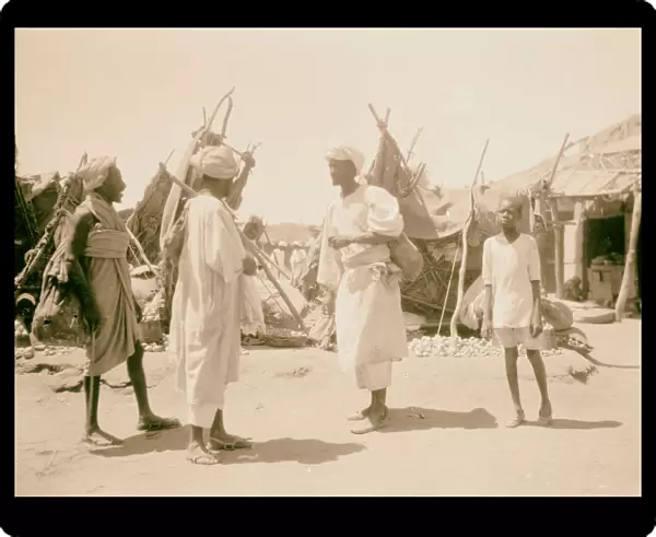 Sudan Omdurman Types onion market 1936