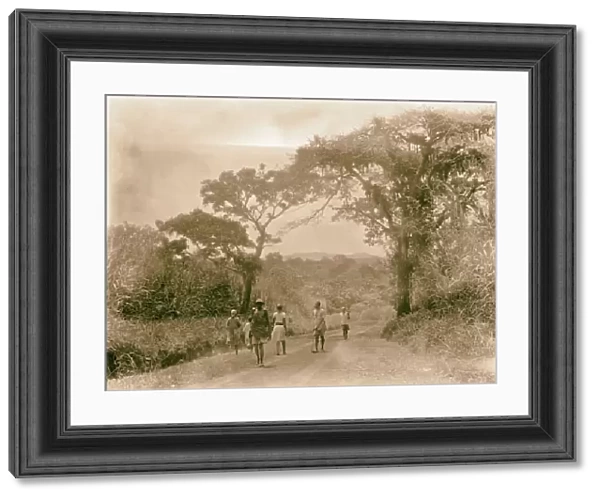 Uganda Hoima Fort Portal Scene Road 1936
