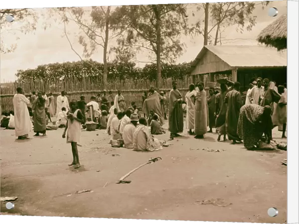 Uganda Hoima Fort Portal native market 1936