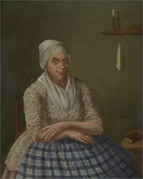 Johannes Bergsi Portrait Kaat Mossel Catharina