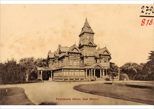 Hotels California San Mateo 1906 Peninsula Hotel
