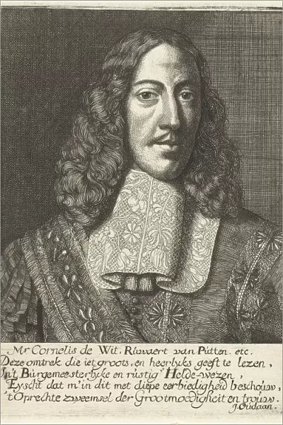 Portrait Cornelis de Witt Cornelis de Wit Ruwaert van Putten