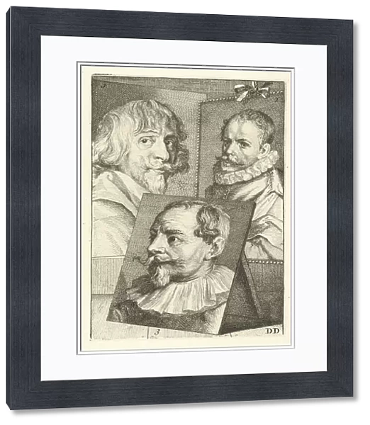 Portraits Hendrik van Steenwijck Jacob de Gheyn