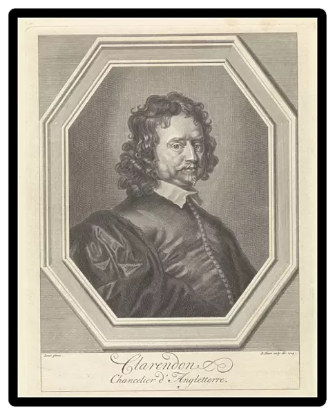 Portrait Edward Hyde First Earl Clarendon Chancellor