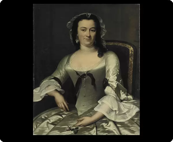Portrait Maria Henriette van de Pol Wife Willem Sautijn